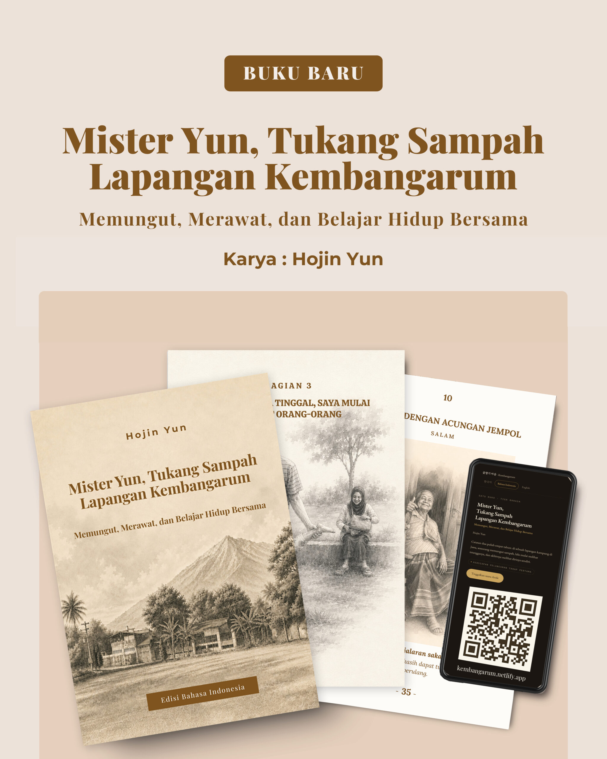 Mister Yun, Tukang Sampah Lapangan Kembangarum